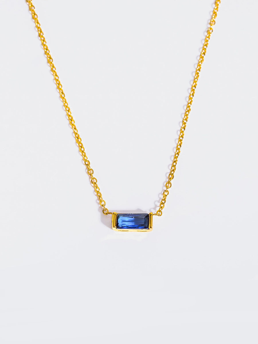Aurora Birthstone Necklace