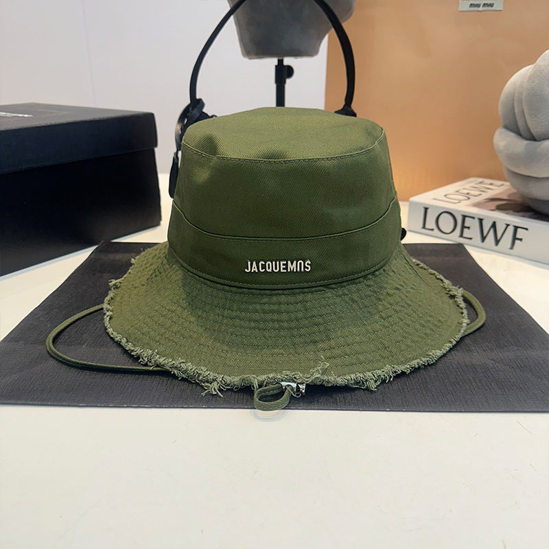 Letter Stitch Cap