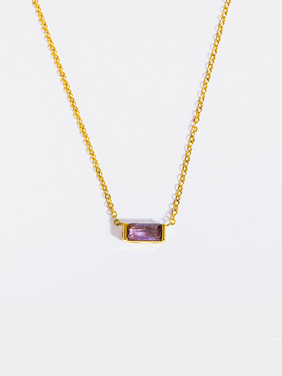Aurora Birthstone Necklace
