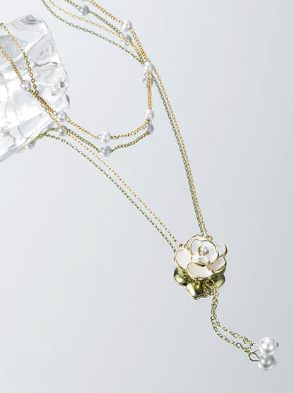 Camellia Path Necklace