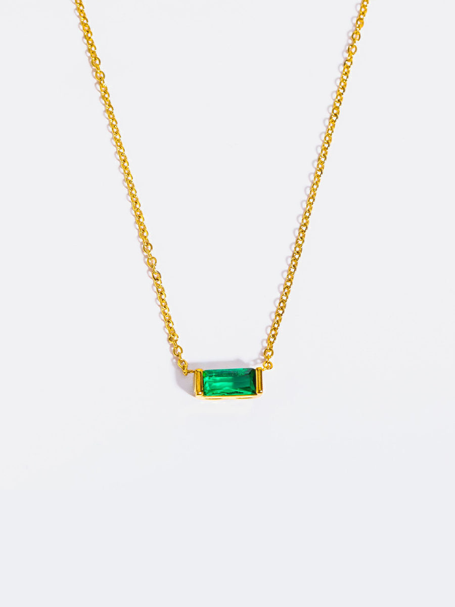 Aurora Birthstone Necklace