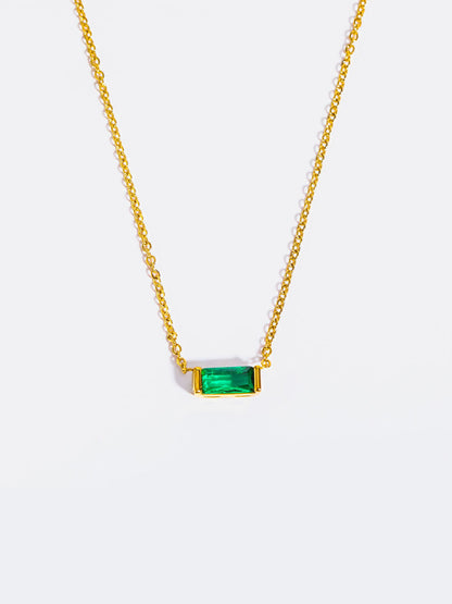 Aurora Birthstone Necklace