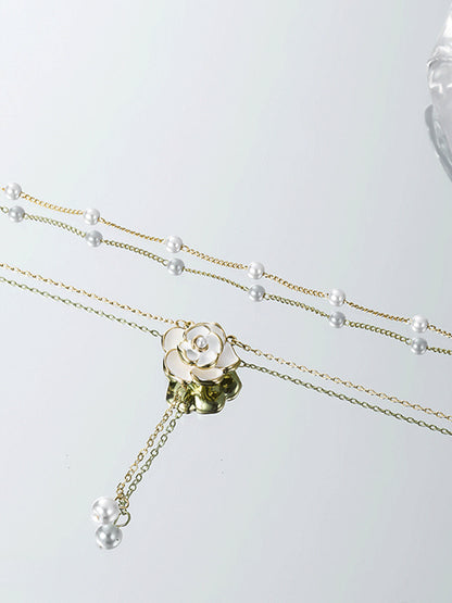Camellia Path Necklace