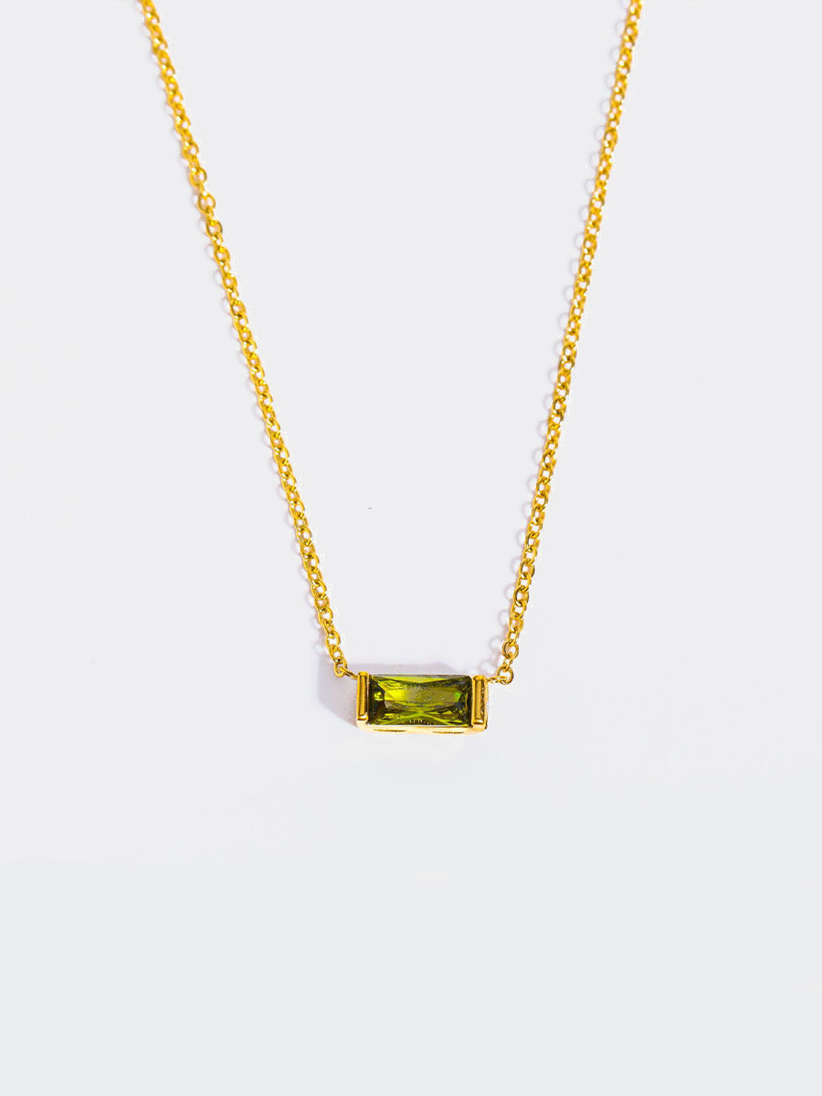 Aurora Birthstone Necklace